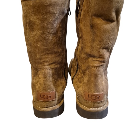 Women’s Tan UGG boots size 10 - Picture 7 of 9